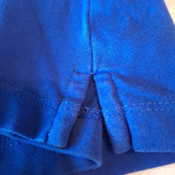 LRL Lauren Active Ralph Lauren Women Large Polo Golf Short Sleeve 1/4 Zip Blue - Picture 10 of 14